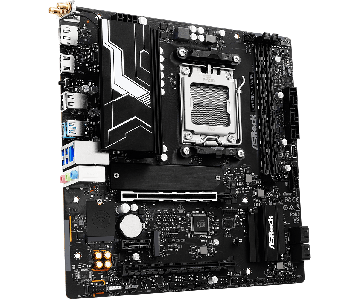 เมนบอร์ด ASROCK รุ่นใหม่ B850M - X870E Atx Motherboard บทวิจารณ์และราคา